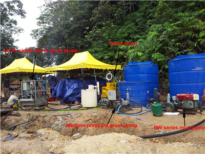 水泥漿攪拌機用于盾構機